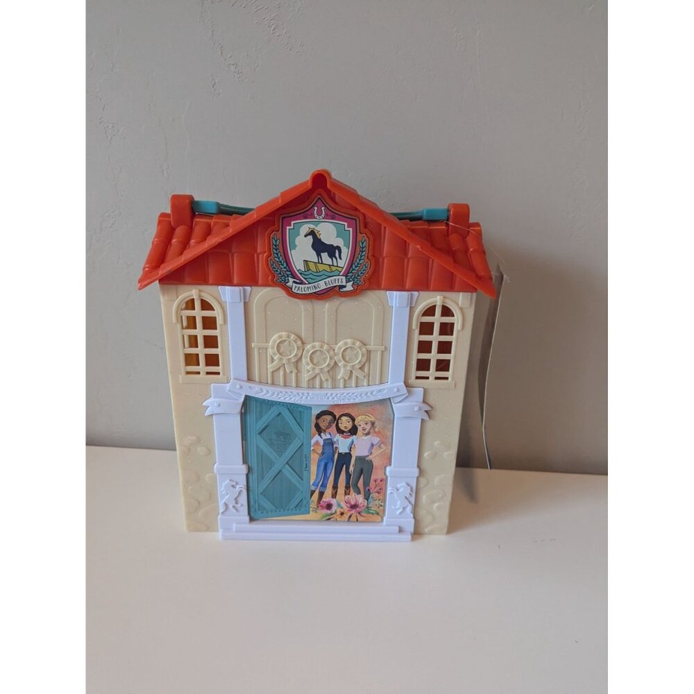 Dreamworks Spirit Riding Academy Stow N Go Playset With Accessories & Carry Hand